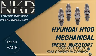 Hyundai H100 Diesel Injectors For Sale