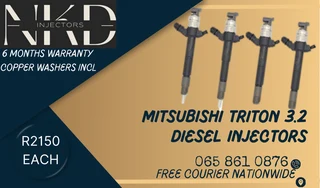 Mitsubshi Trtion Diesel Injectors For Sale Or Recon Your Own