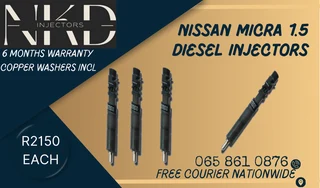 Nissan Micra Diesel Injectors For Sale On Exchange Or To Recon With Warranty