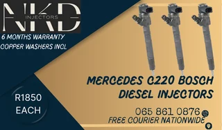 Mercedes C220 Diesel Injectors For Sale On Exchange Or To Recon