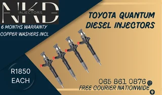 Toyota Quantum Diesel Injectors For Sale On Exchange Or To Recon