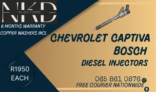 Chevrolet Captiva Diesel Injectors For Sale Or We Can Recon