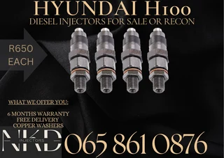 Hyundai H100 Diesel Injectors For Sale On Exchange Or To Recon