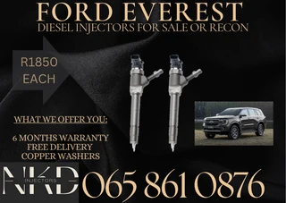 Ford Everest diesel injectors for sale on exchange or to recon