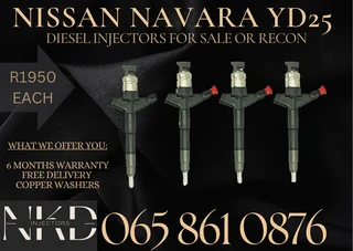 Nissan Navara Diesel Injectors For Sae Or Reconditioning