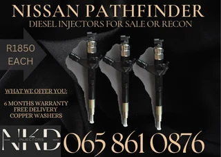 Nissan Pathfinder diesel injectors for sale on exchange or to recon