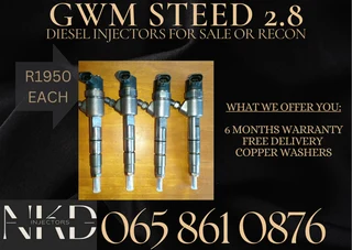 Gwm Diesel Injectors For Sale On Exchange Or To Recon
