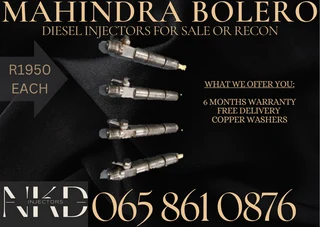 Mahindra Bolero Diesel Injectors For Sae On Exchange Or To Recon