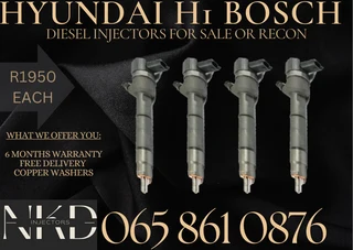 Hyundai H1 Diesel Injectors For Sale On Exchange Or To Recon