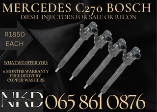 Mercedes c270 diesel injectors for sale on exchange or to recon.