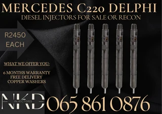 Mercedes C220 diesel injectors for sale on exchange
