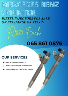 Mercedes Sprinter Diesel Injectors For Sale We Specialize In Recon