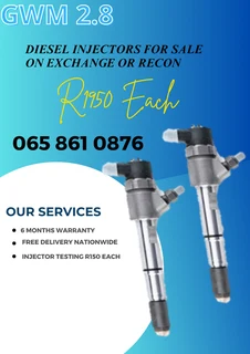 Gwm Diesel Injectors For Sale On Exchange Or To Recon