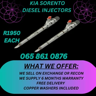 Kia Sorento Diesel Injectors For Sale On Exchange Or Recon
