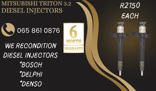 Mitsubishi Triton 3.2 Diesel Injectors For Sale Or To Recon