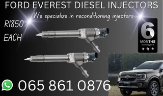 Ford Everest (3.0/bt50) Diesel Injectors For Sale On Exchange Or To Recon With Warranty