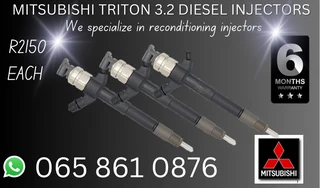 Mitsubishi Triton 2.2 Diesel Injectors For Sale On Exchange Or To Recon With Warranty