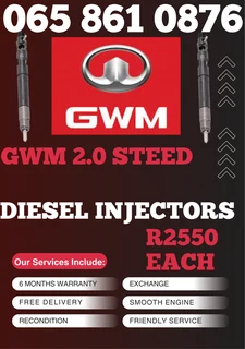 Gwm 2.0 Steed Diesel Injectors For Sale Or To Recon