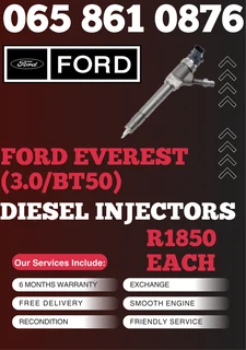 Ford Everest (3.0/bt50) Diesel Injectors For Sale Or To Recon
