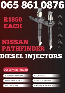 Nissan Pathfinder Diesel Injectors For Sale On Exchange Or To Recon With Warranty