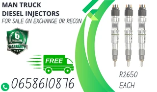 Man Truck Diesel Injectors For Sale Or To Recon