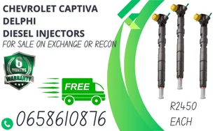Chevrolet Captiva Diesel Injectors For Sale On Exchange With 6 Months Warranty