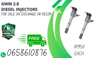 Gwm 2.8 Diesel Injectors For Sale On Exchange Or To Recon