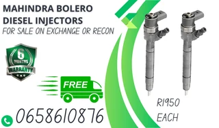 Mahindra Bolero Diesel Injectors For Sale On Exchange Or To Recon With Warranty