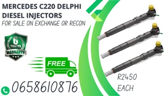 Mercedes C220 Diesel Injectors For Sale Or To Recon With Warranty