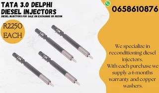 Tata 3.0 Diesel Injectors For Sale On Exchange Or To Recon With Warranty