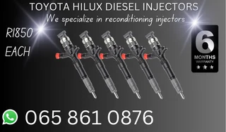 Toyota Hilux Diesel Injectors For Sale On Exchange Or To Recon With Warranty