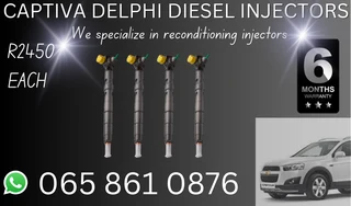 Chevrolet Captiva Diesel Injectors For Sale On Exchange With 6 Months Warranty