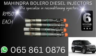 Mahindra Bolero Diesel Injectors For Sale On Exchange With 6 Months Warranty