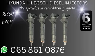 Hyundai H1 Diesel Injectors For Sale On Exchange Or To Recon