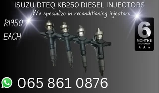 Isuzu Dtec Diesel Injectors For Sale On Exchange