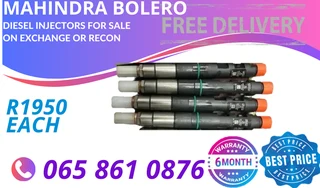 Mahindra Bolero diesel injectors for sale on exchange or to recon