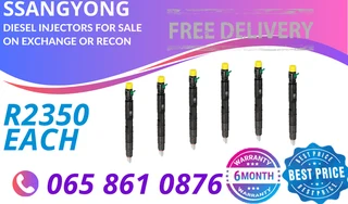 SsangYong diesel injectors for sale