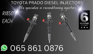 Toyota Prado Diesel Injectors For Sale Or Recon