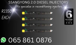 Ssangyong Diesel Injectors For Sale On Exchange