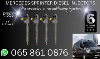 Mercedes Sprinter Diesel Injectors For Sale Or Torecon