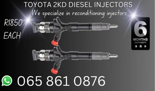 Toyota 2kd Diesel Injectors For Sale On Exchange Or Recon