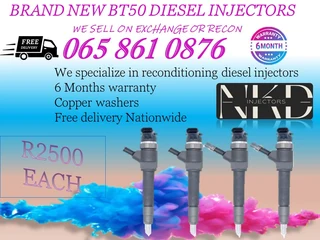 Brand New Mazda Bt50 Injectors For Sale
