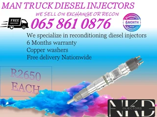 Man Truck Diesel Injectors For Sale On Exchange Or To Recon