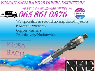 Nissan Navara YD25 injector for sale on exchange or to recon