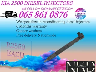 Kia 2500 Diesel Injectors For Sale On Exchange