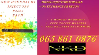 Hyundai H1 Delphi Diesel Injectors For Sale