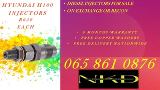 Hyundai H100 Diesel Injectors For Sale On Exchange