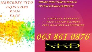 Mercedes Benz Vito Diesel Injectors For Sale On Exchange