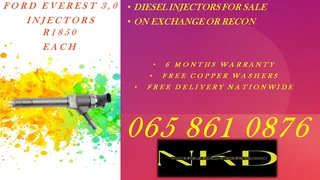 Ford Everest Diesel Injectors For Sale On Exchange With Warranty