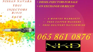 Nissan Navara Diesel Injectors For Sale On Exchange
